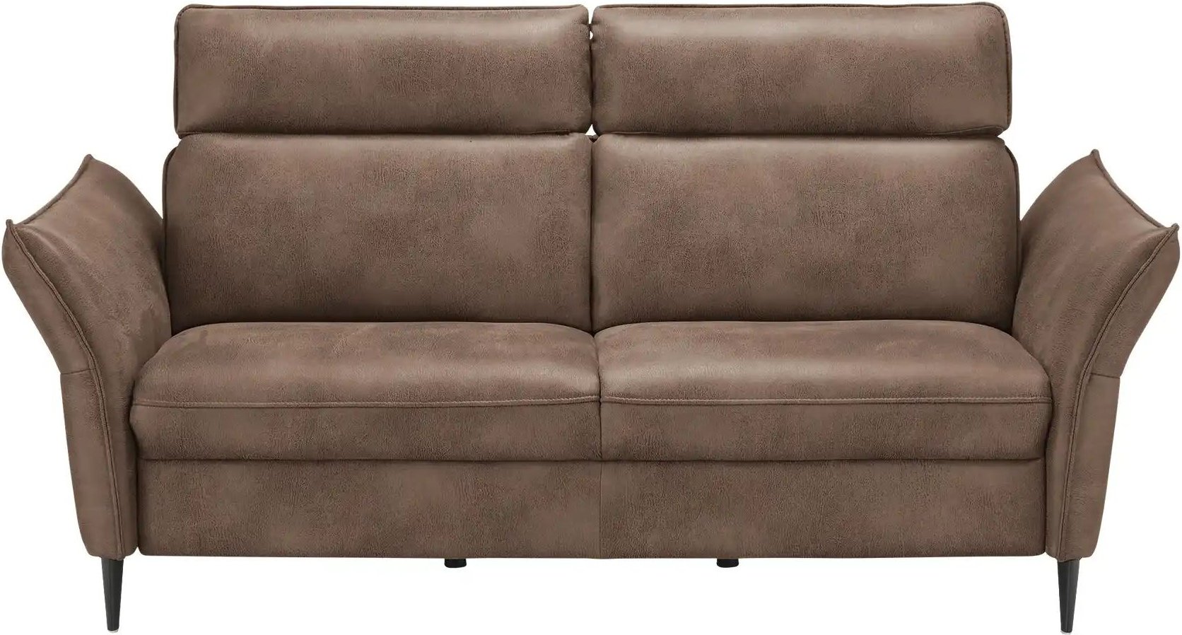 Hukla Sofa 2 5-sitzig Solea ¦ braun ¦ Maße (cm): B: 196 T: 95.0 Polstermöbel > Sofas > 2-Sitzer - Höffner