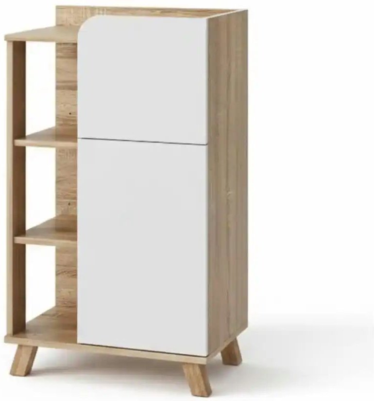 Midischrank ¦ weiß ¦ Maße (cm): B: 50 H: 90 Schränke > Badschränke > Bad-Midischränke - Höffner