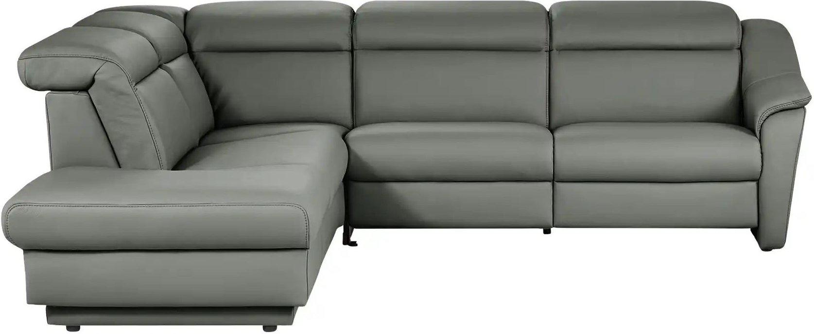 himolla Ecksofa Leder 9707 ¦ grau ¦ Maße (cm): B: 275 H: 84 T: 245.0 Polstermöbel > Sofas > Ecksofas - Höffner