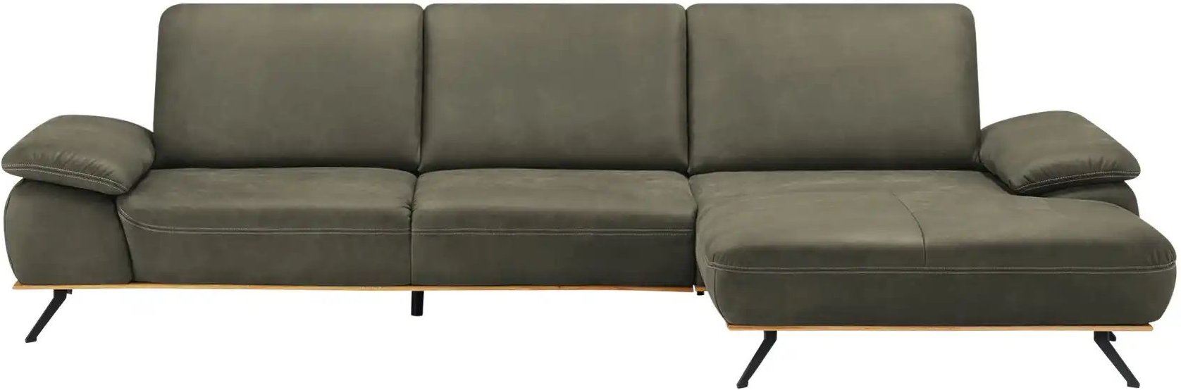 meinSofa Ecksofa Fiona ¦ grün ¦ Maße (cm): B: 322 H: 89 T: 187.0 Polstermöbel > Sofas > Ecksofas - Höffner