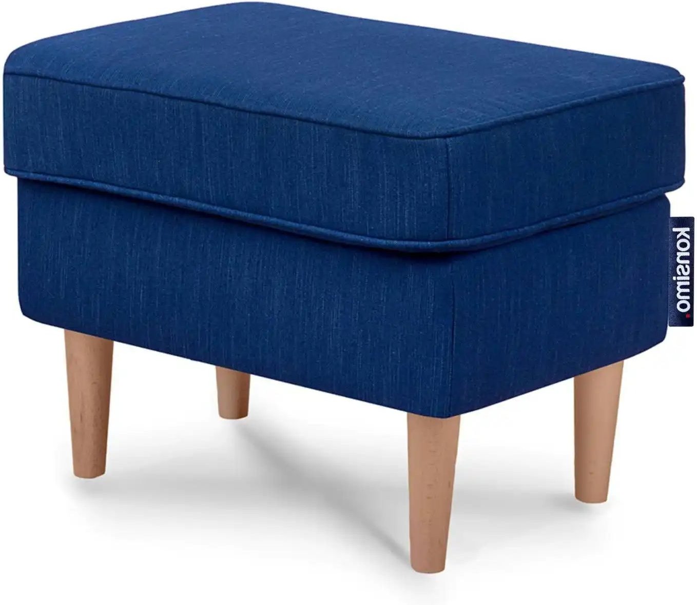 KONSIMO Hocker Stralis ¦ blau ¦ Maße (cm): B: 41 H: 43 Polstermöbel > Hocker - Höffner