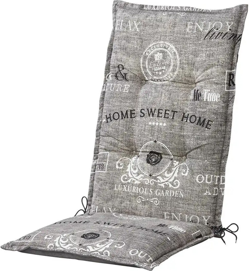 GO-DE Gartenmöbel-Auflage Enjoy ¦ grau ¦ Maße (cm): B: 50 H: 6 Garten > Auflagen & Kissen > Hochlehner-Auflagen - Höffn...