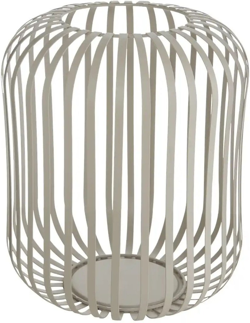 HOME STORY Windlicht ¦ creme ¦ Metall ¦ Maße (cm): H: 26 Ø: 23.5 Accessoires > Kerzen & Kerzenständer - Höffner