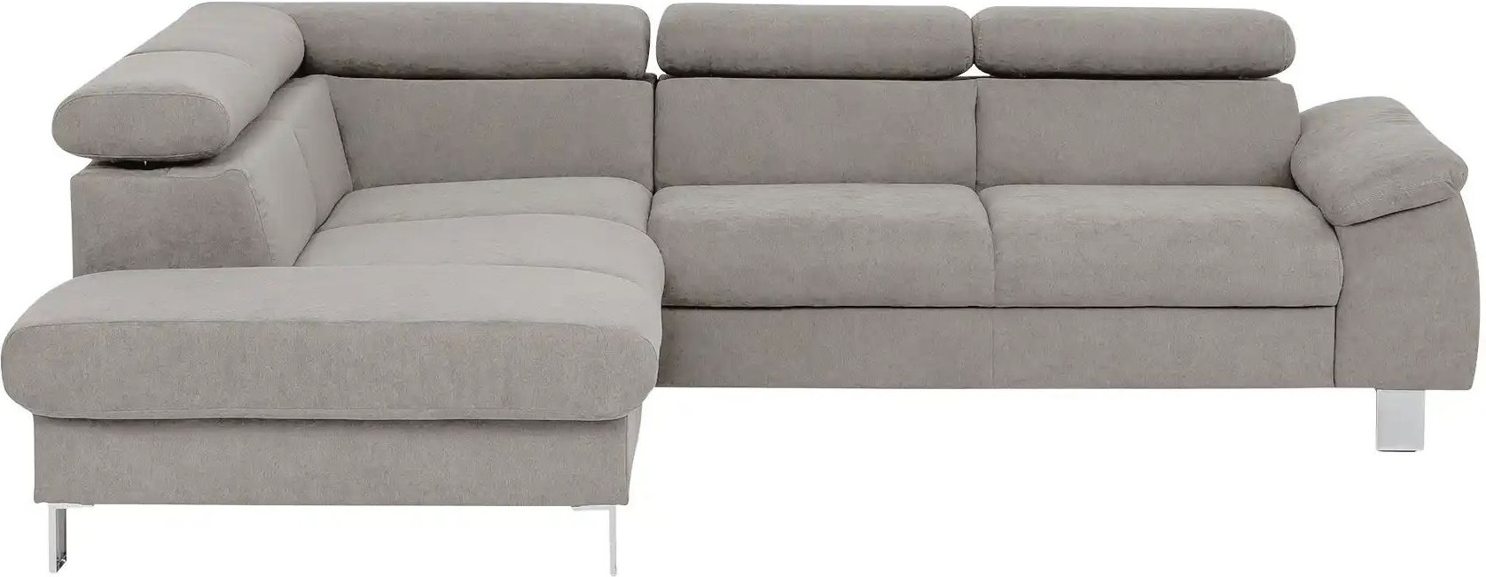 uno Ecksofa Micky ¦ grau ¦ Maße (cm): B: 207 H: 72 T: 249.0 Polstermöbel > Sofas > Ecksofas - Höffner