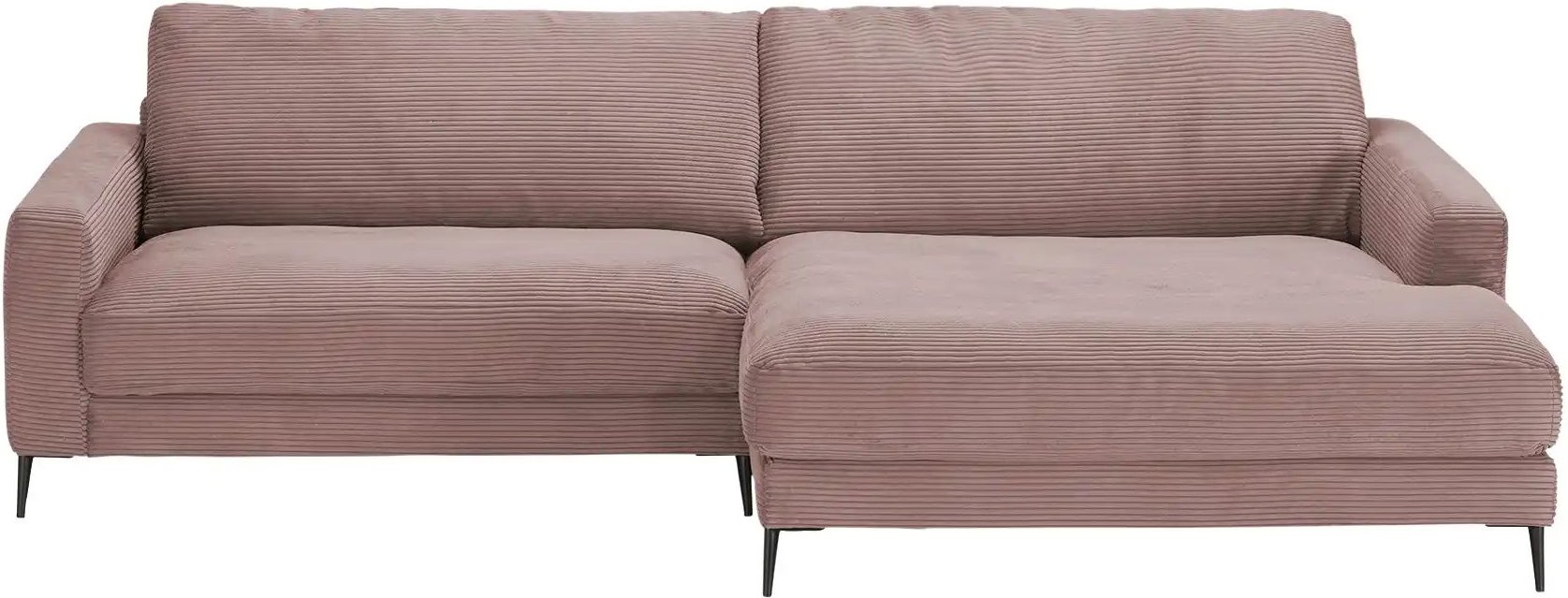 Gray & Jones Cord-Sofa CAP FERRAT 1.2 ¦ rosa/pink ¦ Maße (cm): B: 272 H: 84 T: 190.0 Polstermöbel > Sofas > Ecksofas - ...