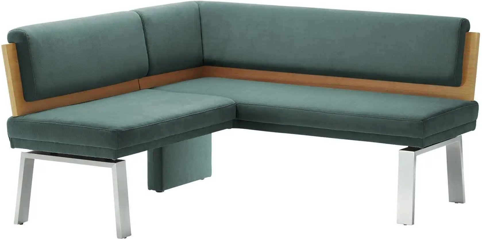 Eckbank Canto IV ¦ grün ¦ Maße (cm): H: 88 Bänke > Eckbänke - Höffner