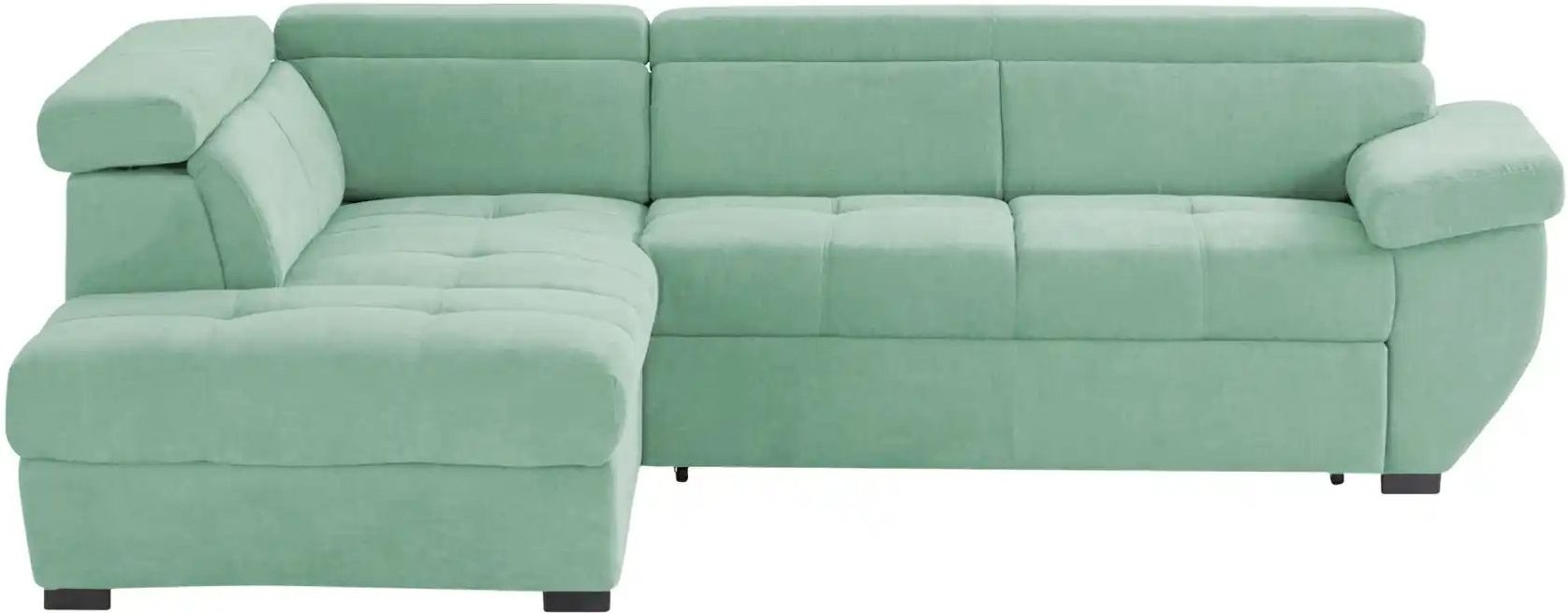 uno Ecksofa  Formula ¦ grün ¦ Maße (cm): B: 262 H: 79 T: 224.0 Polstermöbel > Sofas > Ecksofas - Höffner