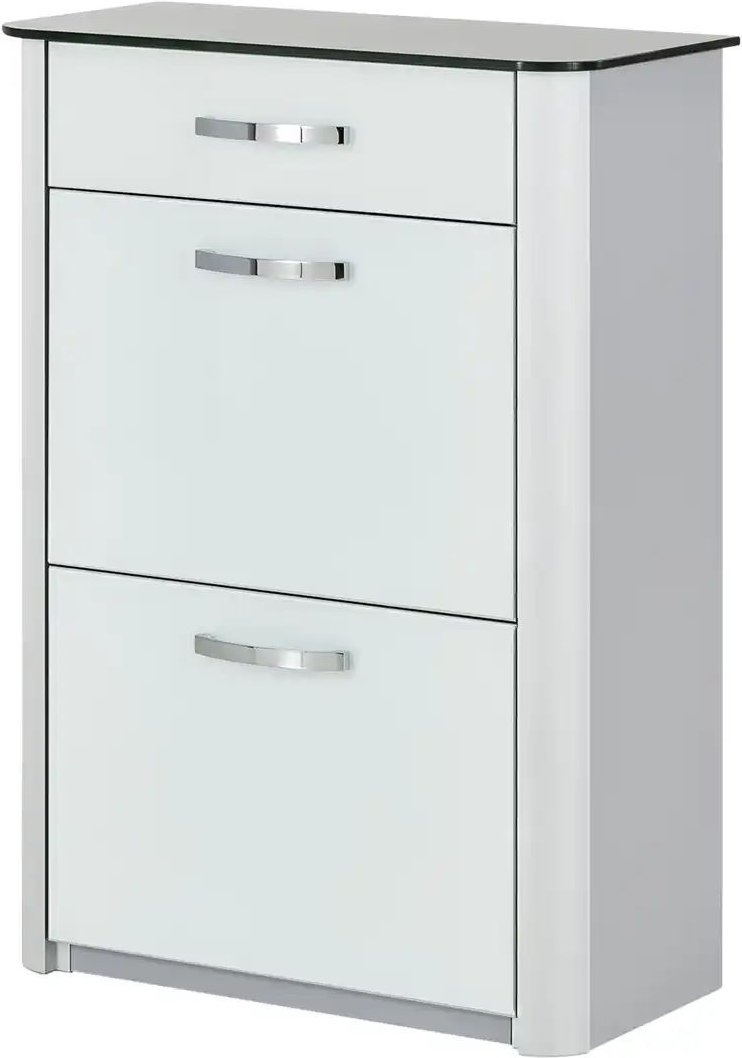 Schuhkipper Juno ¦ weiß ¦ Maße (cm): B: 71 H: 97 T: 35.0 Garderoben & Kleiderstangen > Garderoben Schuhschränke - Höffn...