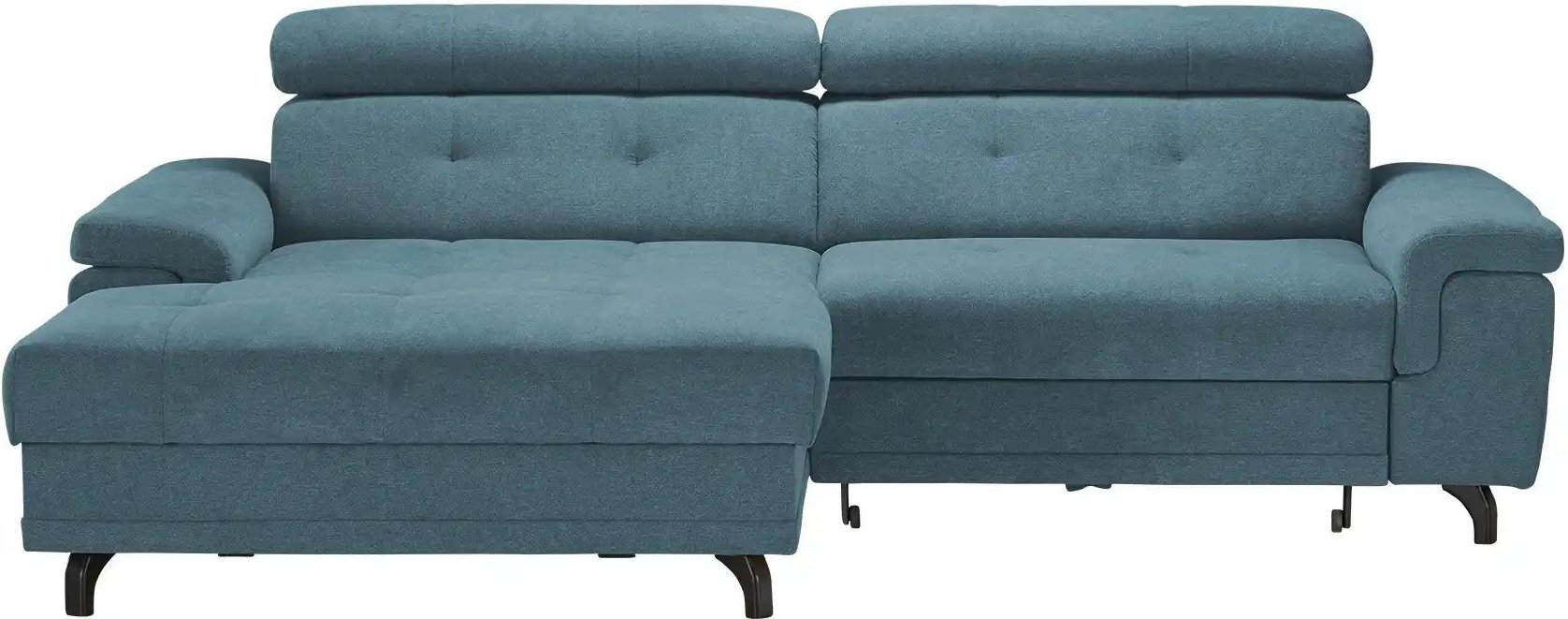 Ecksofa mit Schlaffunktion Frieda ¦ blau ¦ Maße (cm): B: 265 H: 87 T: 180.0 Polstermöbel > Sofas > Ecksofas - Höffner