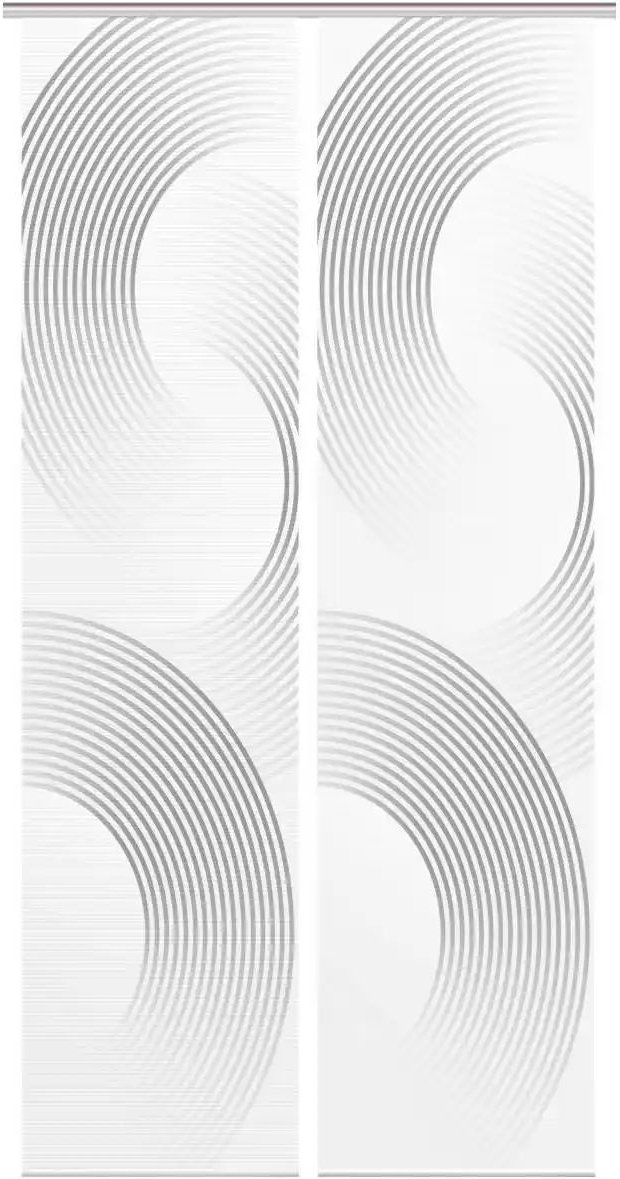 VISION S Schiebevorhang ¦ grau ¦ Synthetik ¦ Maße (cm): B: 60 H: 260 Gardinen & Rollos > Gardinen & Vorhänge > Schiebe...