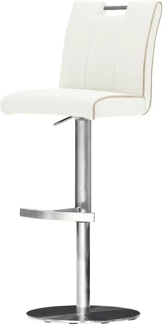 Barhocker Anna ¦ weiß ¦ Maße (cm): B: 42 H: 87 T: 51.0 Polstermöbel > Hocker > Barhocker - Höffner