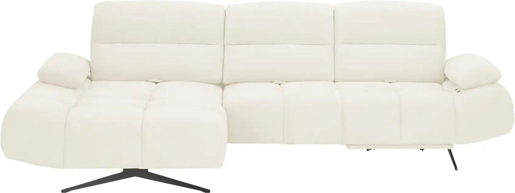switch Ecksofa Falcao ¦ weiß ¦ Maße (cm): B: 284 H: 91 T: 173.0 Polstermöbel > Sofas > Ecksofas - Höffner