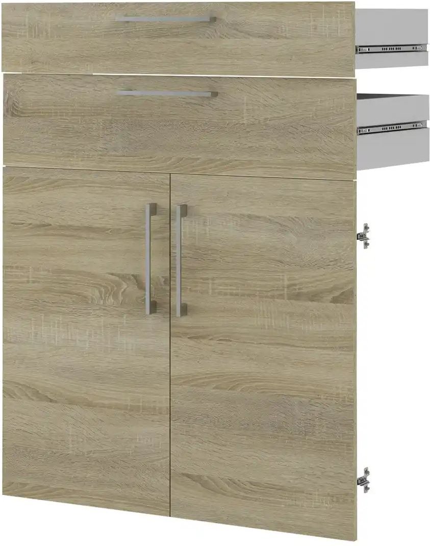 2 Schubladen + 2 Türen Success ¦ holzfarben ¦ Maße (cm): B: 83,7 H: 105,4 T: 36.0 Sonstiges Zubehör - Höffner