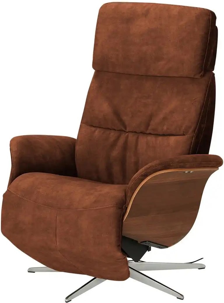 Nils Olsen Relaxsessel Balance ¦ braun ¦ Maße (cm): B: 76 H: 104 T: 113.0 Polstermöbel > Sessel > Relaxsessel - Höffner