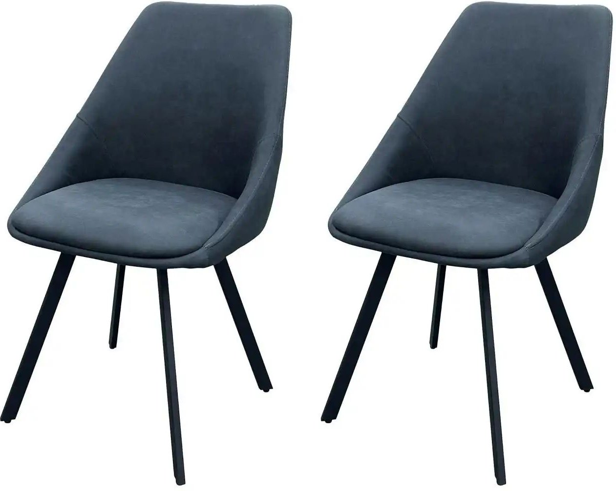 by Living Esszimmerstuhl 2er-Set Jasper ¦ schwarz ¦ Maße (cm): B: 55 H: 85 Stühle > Esszimmerstühle > Esszimmerstühle o...