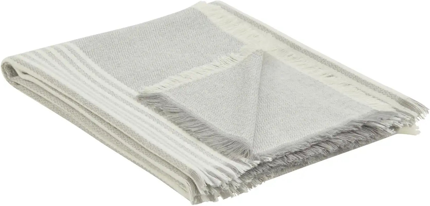 Plaid  Dezent ¦ grau ¦ Synthetik ¦ Maße (cm): B: 130 Dekokissen & Decken > Kuscheldecken & Wohndecken - Höffner