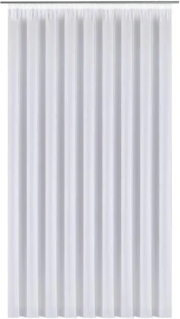 Weckbrodt Gardinenstore mit Kräuselband Emil ¦ weiß ¦ Synthetik ¦ Maße (cm): H: 225 Gardinen & Rollos > Gardinen & Vorh...