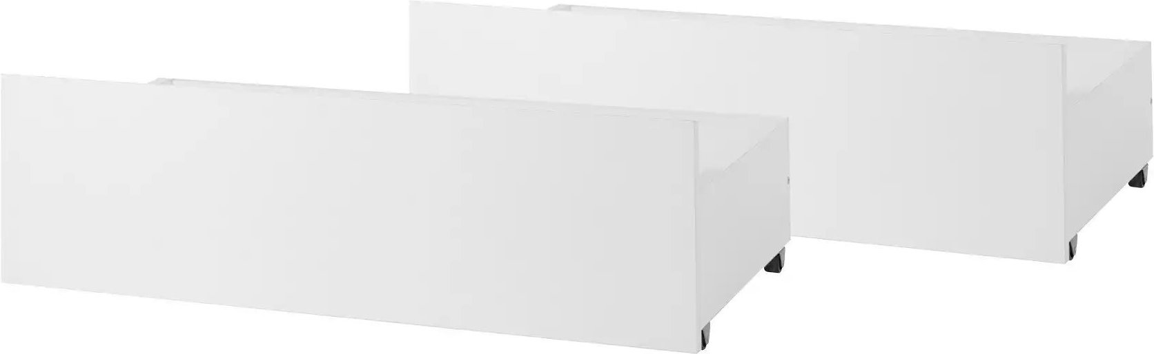 smart Unterbauschubkästen 2er-Set BEN ¦ weiß ¦ Maße (cm): B: 99,5 H: 28,5 T: 46.5 Sonstiges Zubehör - Höffner