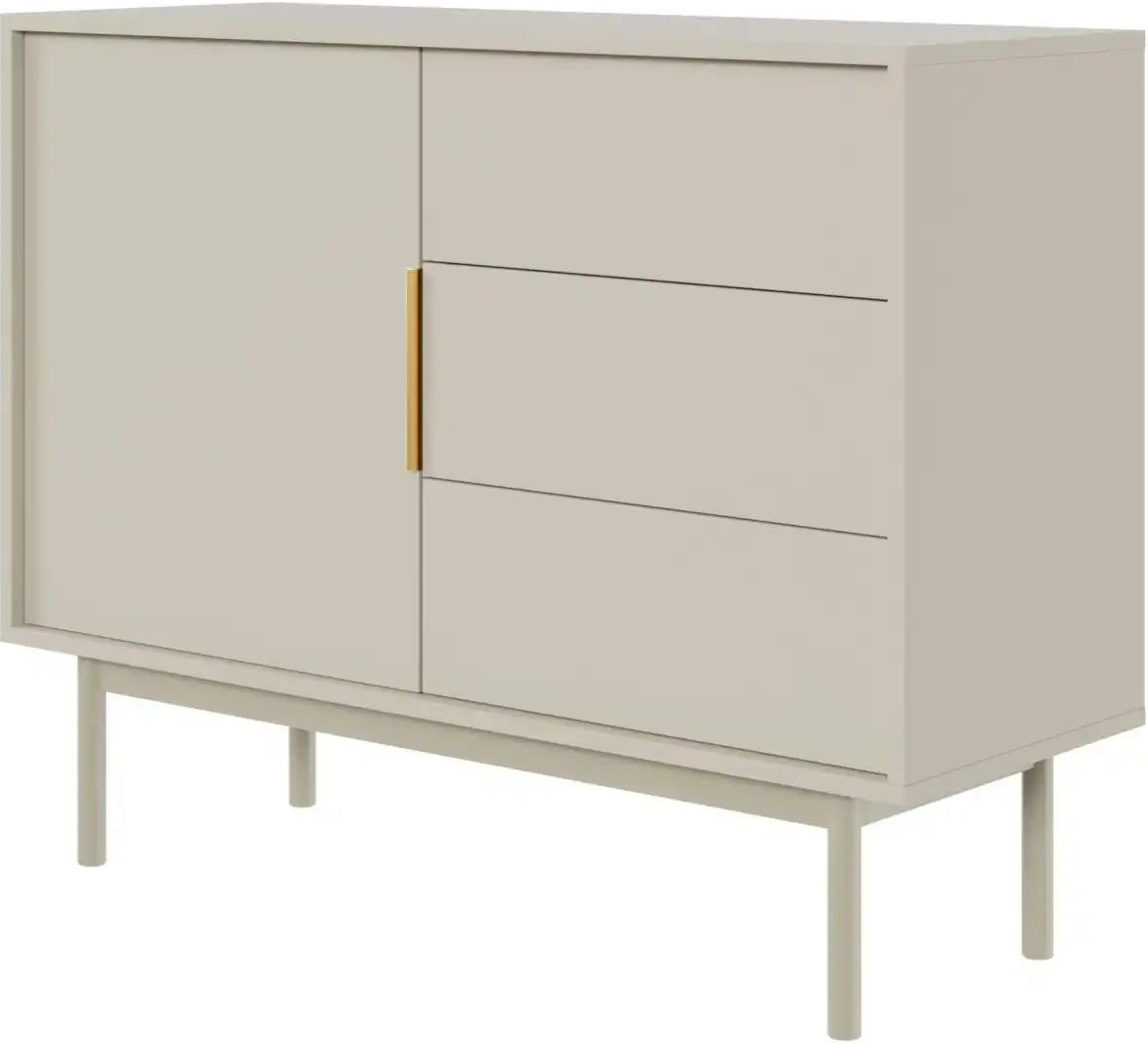 Selsey Sideboard Viviaro ¦ beige ¦ Maße (cm): B: 103,6 H: 82 Kommoden & Sideboards > Sideboards - Höffner