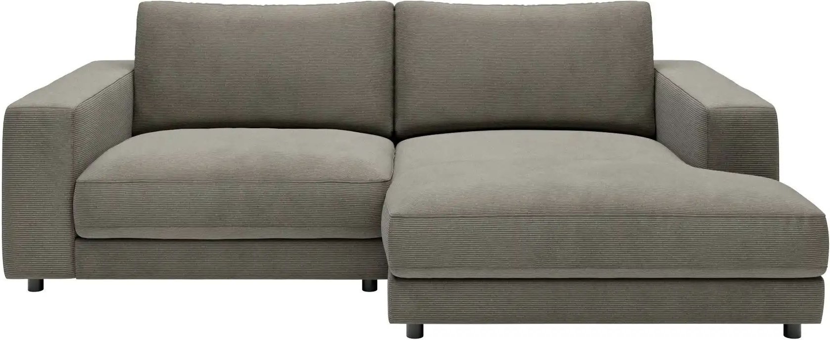 Thumbnail - Jette Home Ecksofa in Feincord Sila ¦ grau ¦ Maße (cm): B: 250 H: 85 T: 170.0 Polstermöbel > Sofas > Ecksofas - Höffner
