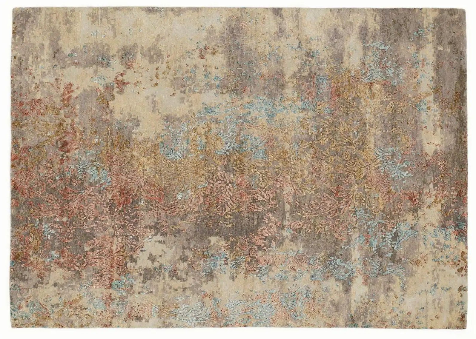 Musterring Teppich ¦ mehrfarbig ¦ Wolle,Viskose ¦ Maße (cm): B: 200 H: 0,4 Teppiche > Wohnteppiche - Höffner