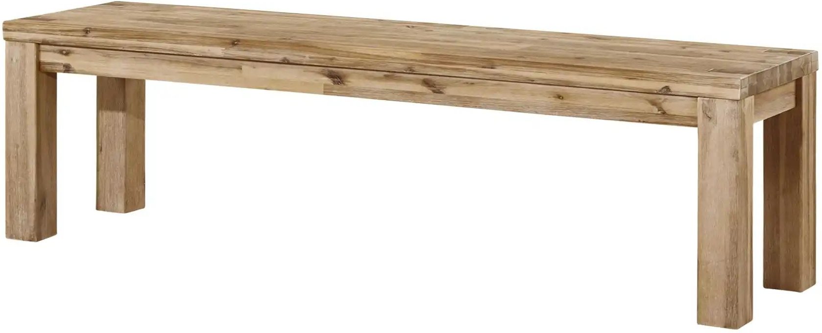 Woodford Sitzbank massiv Borneo ¦ holzfarben ¦ Maße (cm): B: 158 H: 45 T: 40.0 Bänke > Einzelbänke - Höffner