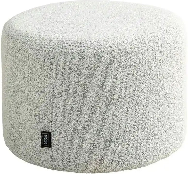 SCHÖNER WOHNEN Kollektion Pouf ¦ grau ¦ Maße (cm): H: 34 Ø: 50 Polstermöbel > Hocker > Sitzsäcke - Höffner