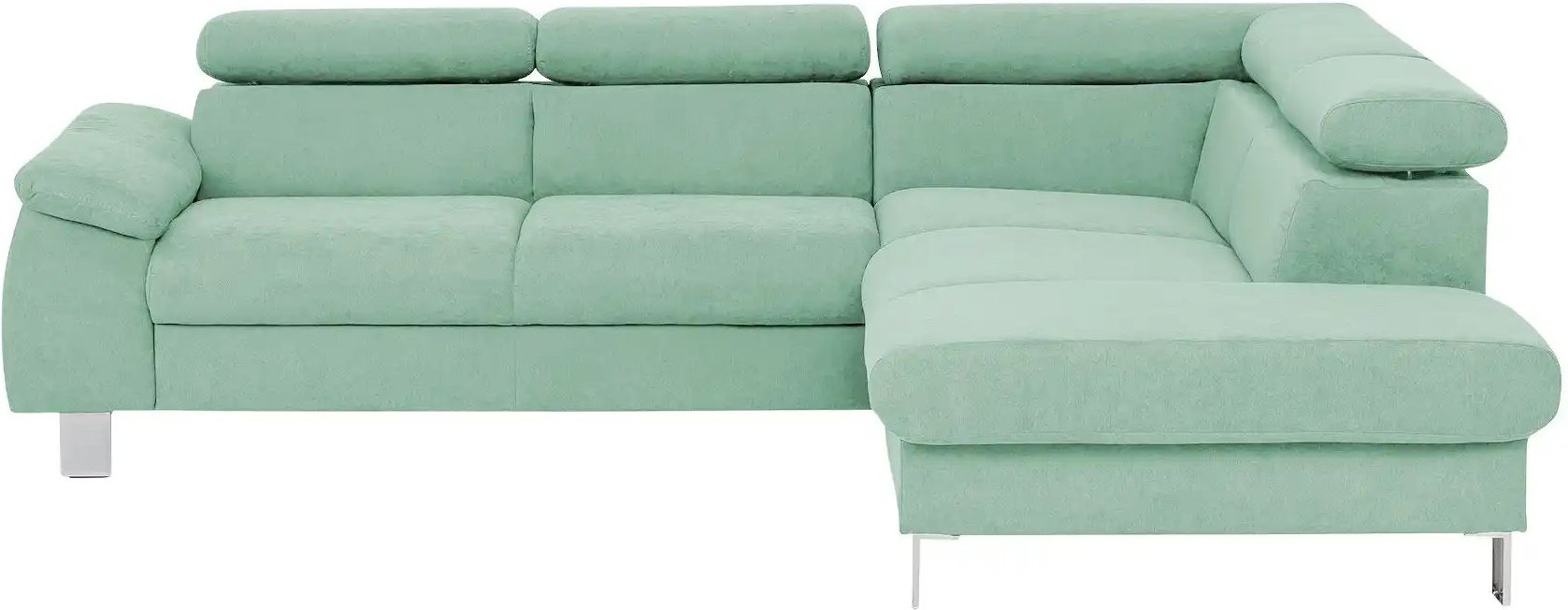 uno Ecksofa  Micky ¦ türkis/petrol ¦ Maße (cm): B: 249 H: 72 T: 207.0 Polstermöbel > Sofas > Ecksofas - Höffner