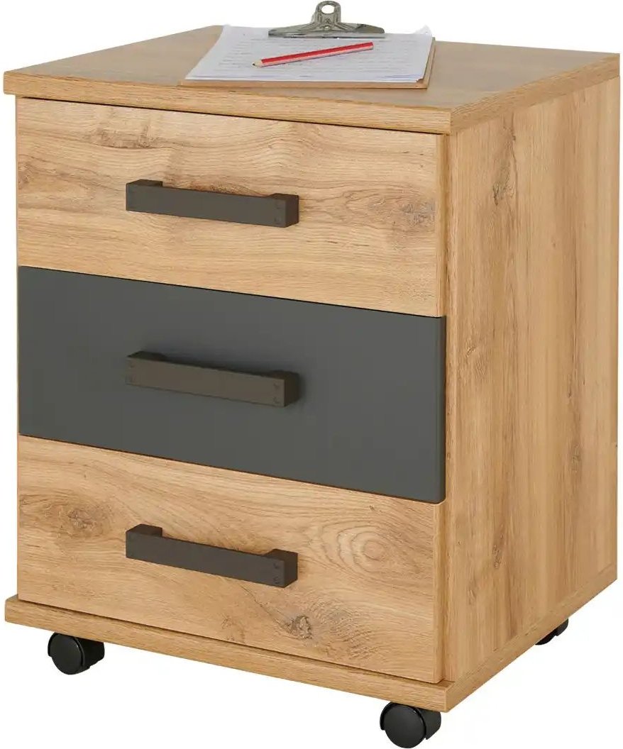 Rollcontainer Louis ¦ holzfarben ¦ Maße (cm): B: 46 H: 58 T: 40.0 Schränke > Container - Höffner