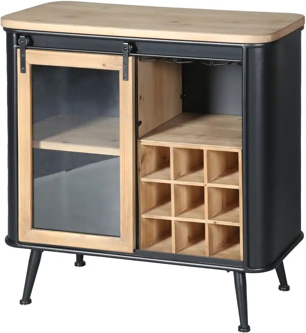 Kommode Imola ¦ schwarz ¦ Maße (cm): B: 80 H: 79 T: 38.0 Kommoden & Sideboards > Kommoden - Höffner