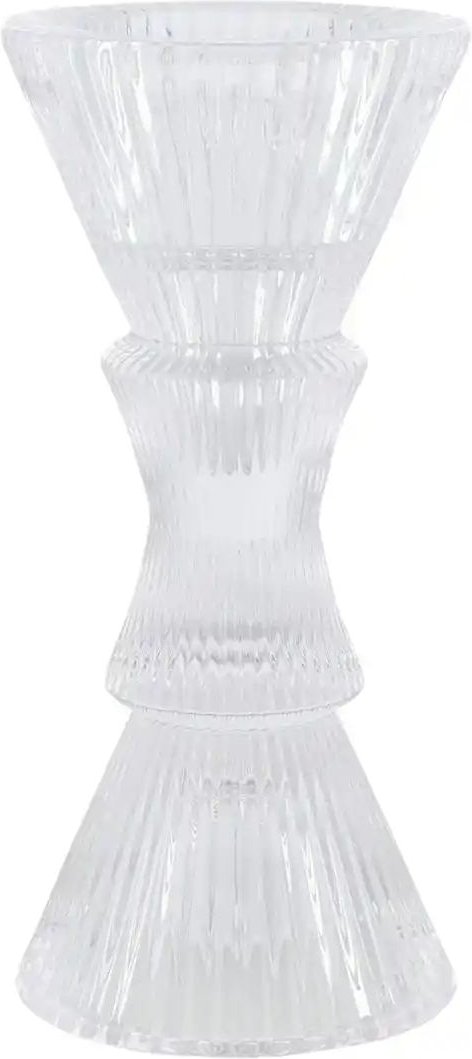Kerzenhalter   ¦ transparent/klar ¦ Glas ¦ Maße (cm): H: 15  Ø: 6.8 Accessoires > Kerzen & Kerzenständer > Kerzenständer...