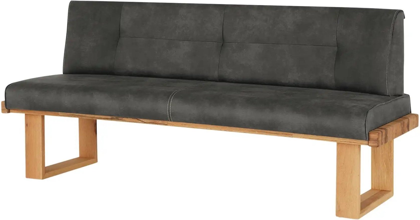 Woodford Polsterbank Alina ¦ grau ¦ Maße (cm): B: 168 H: 88 T: 64.0 Bänke > Einzelbänke - Höffner