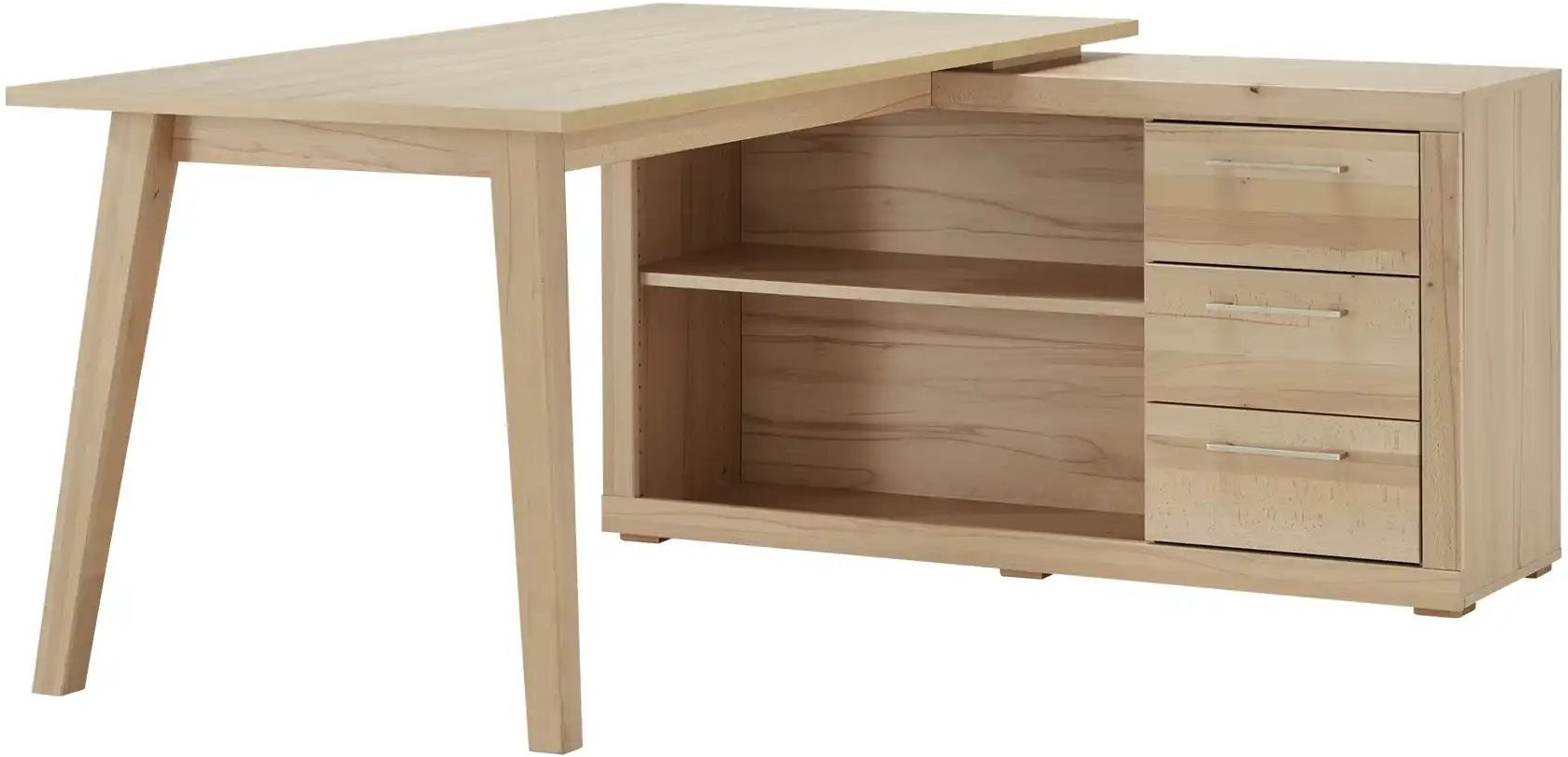 Thumbnail - smart Eckschreibtisch Oslo ¦ holzfarben ¦ Maße (cm): B: 165 H: 76 T: 130.0 Tische > Schreibtische - Höffner