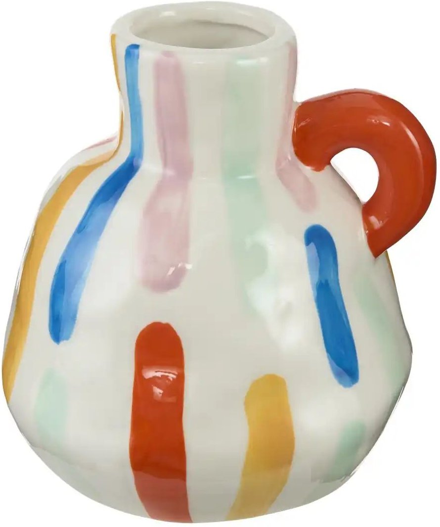 Vase ¦ mehrfarbig ¦ Dolomite ¦ Maße (cm): B: 11,3 H: 13 T: 10.8 Accessoires > Vasen - Höffner