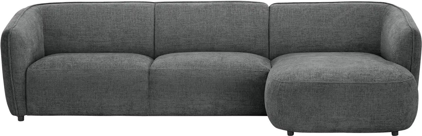 SOHO Ecksofa Loures ¦ grau ¦ Maße (cm): B: 280 H: 73 T: 152.0 Polstermöbel > Sofas > 3-Sitzer - Höffner