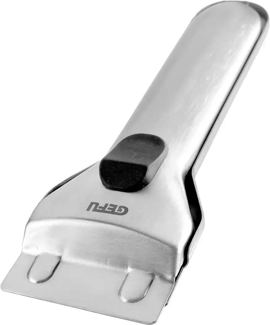 Gefu Glaskochfeldschaber POLITO ¦ silber ¦ Edelstahl ¦ Maße (cm): B: 4,6 H: 1,7 Küchenzubehör & Helfer > Küchenhelfer -...