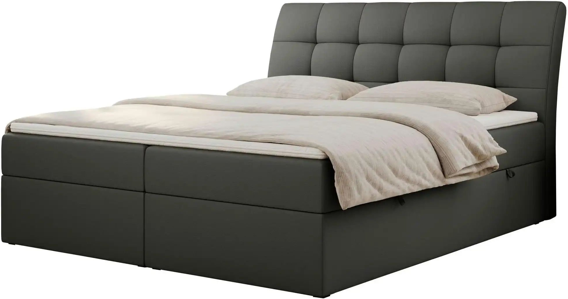 Boxbett mit Bettkasten Diegos ¦ grau ¦ Maße (cm): B: 180 H: 118 Betten > Komfortbetten - Höffner