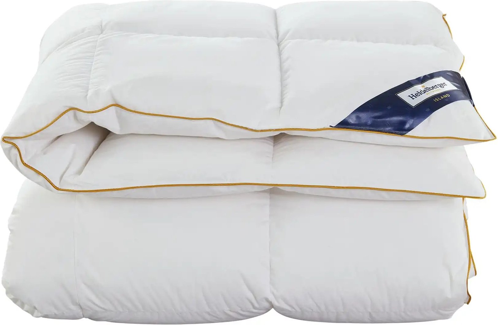 Heidelberger Bettwaren Daunendecke Island ¦ weiß ¦ Maße (cm): B: 200 Bettwaren > Bettdecken > Winter-Bettdecken - Höffn...