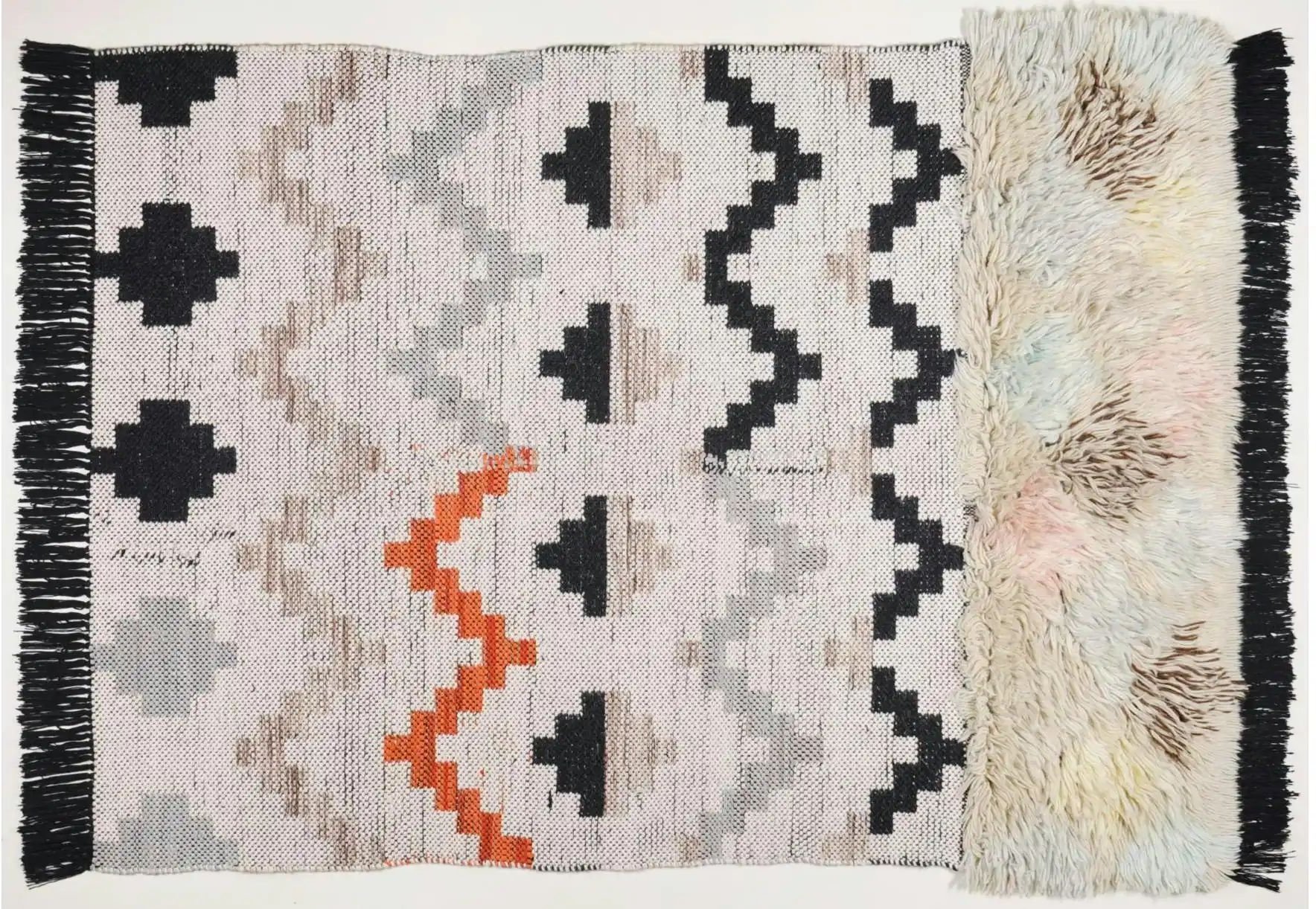 Thumbnail - THEKO Wollteppich Nomadic ¦ mehrfarbig ¦ Baumwolle ¦ Maße (cm): B: 70 H: 1 Teppiche > Naturteppiche - Höffner