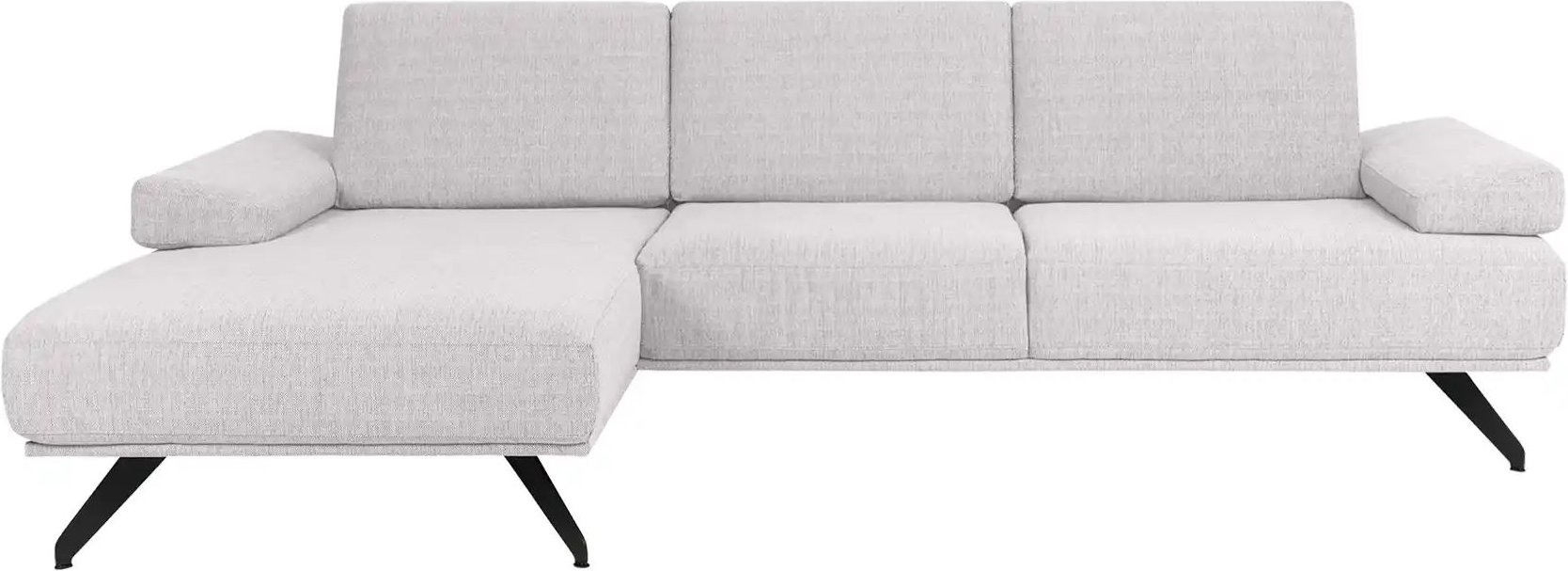 SOHO Ecksofa Gemma ¦ grau ¦ Maße (cm): B: 282 H: 84 T: 166.0 Polstermöbel > Sofas > 3-Sitzer - Höffner