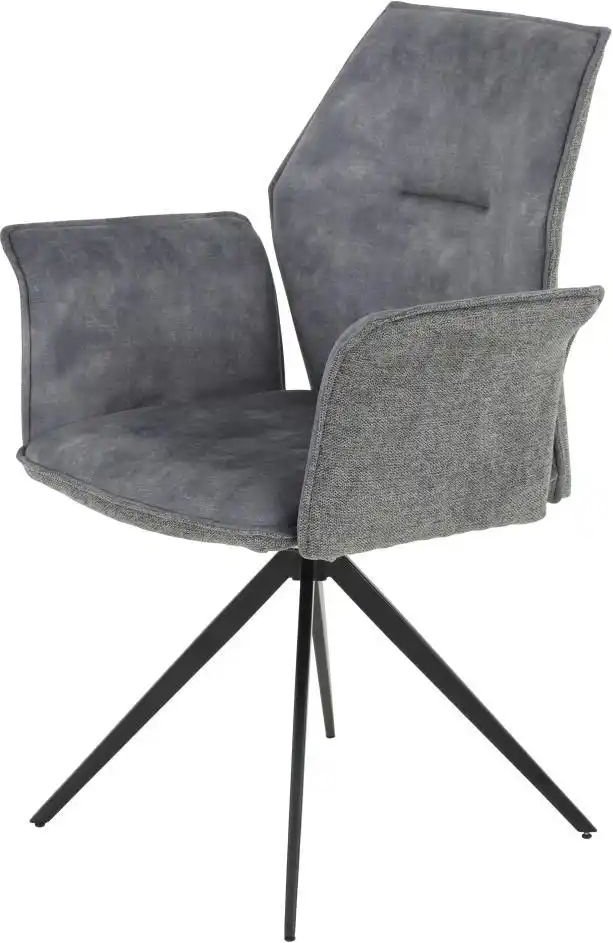 Polsterstuhl Kanan ¦ grau ¦ Maße (cm): B: 64 H: 92 Stühle > Polsterstühle - Höffner