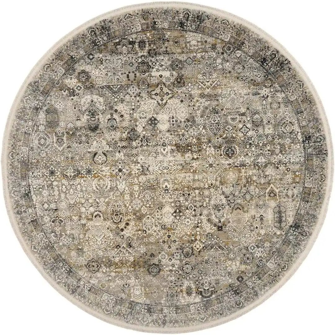 Teppich ¦ grau ¦ Viskose ¦ Maße (cm): B: 160 H: 0,8 Teppiche > Wohnteppiche - Höffner