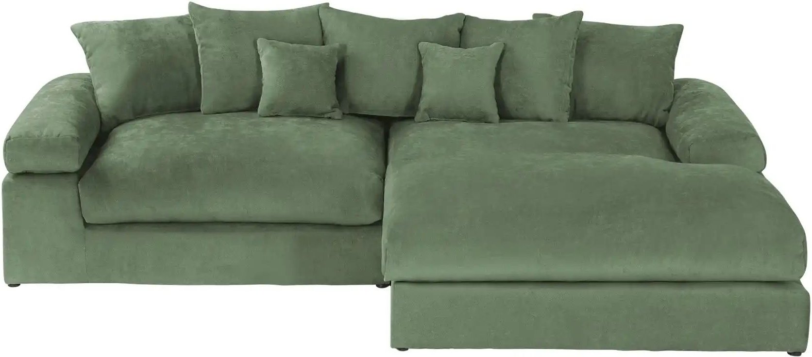 smart Ecksofa Lionore ¦ grün ¦ Maße (cm): B: 265 H: 86 T: 203.0 Polstermöbel > Sofas > 3-Sitzer - Höffner