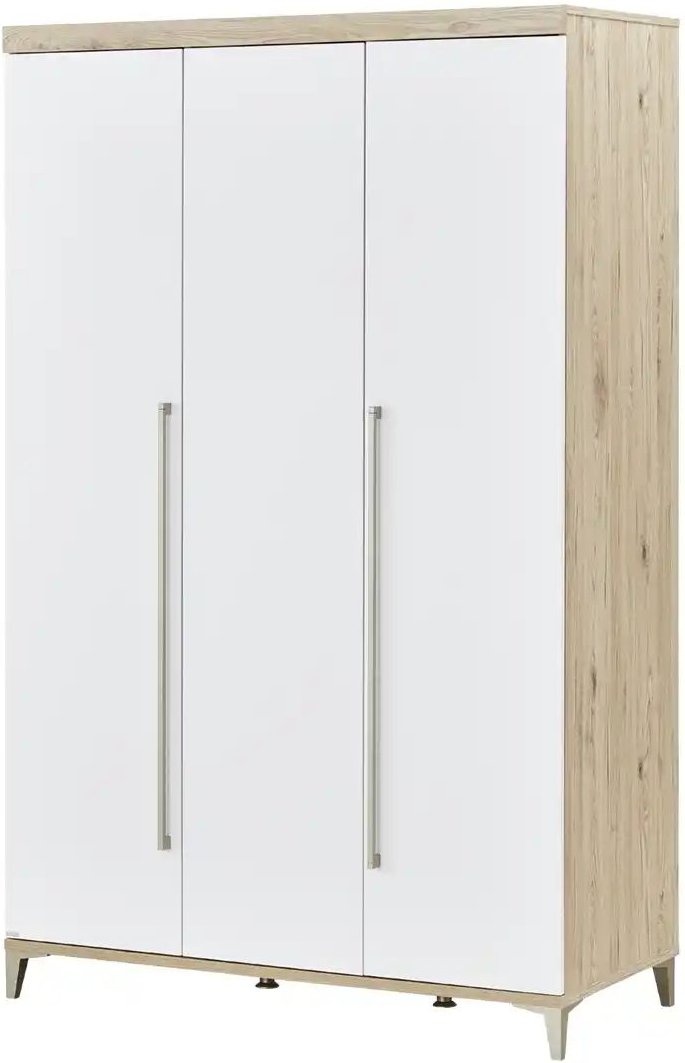 PAIDI Kleiderschrank Remo ¦ holzfarben ¦ Maße (cm): B: 123,5 H: 199 T: 55.9 Baby > Babymöbel > Babykleiderschränke - Hö...