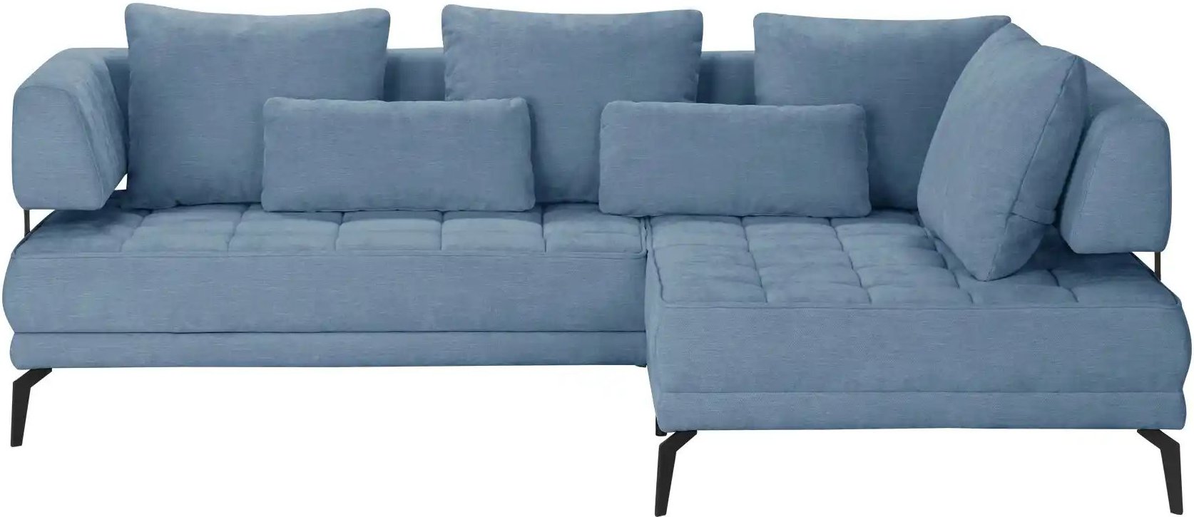 switch Ecksofa Giotto ¦ blau ¦ Maße (cm): B: 242 H: 85 T: 176.0 Polstermöbel > Sofas > Ecksofas - Höffner