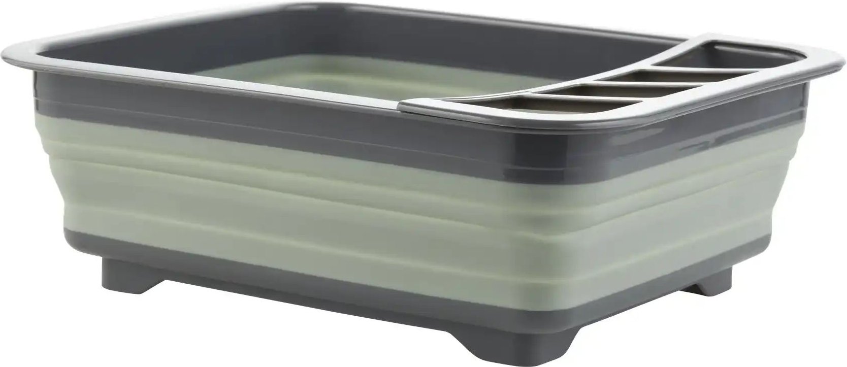 KHG Geschirrabtropfgestell ¦ Kunststoff,Silikon ¦ Maße (cm): B: 31 H: 12,5 Küchenzubehör & Helfer > Besteckkästen & Ge...