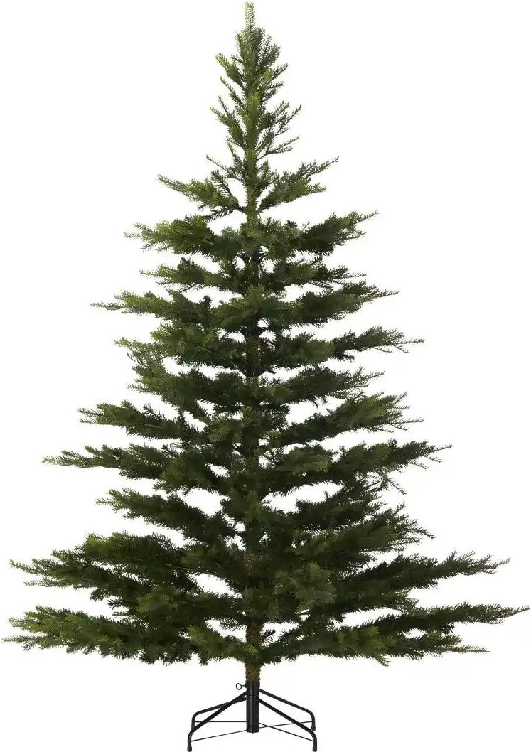 Deko Tannenbaum ¦ grün ¦ Kunststoff,Metall ¦ Maße (cm): H: 210 Accessoires > Kunstblumen - Höffner