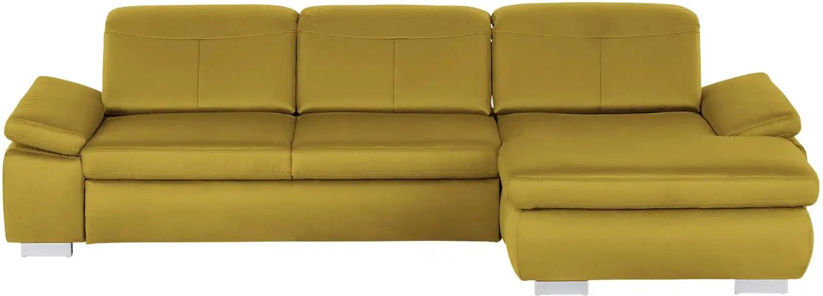Lounge Collection Ecksofa aus Mikrofaser Kathrin ¦ gelb ¦ Maße (cm): B: 309 H: 85 T: 195.0 Polstermöbel > Sofas > Ecksof...