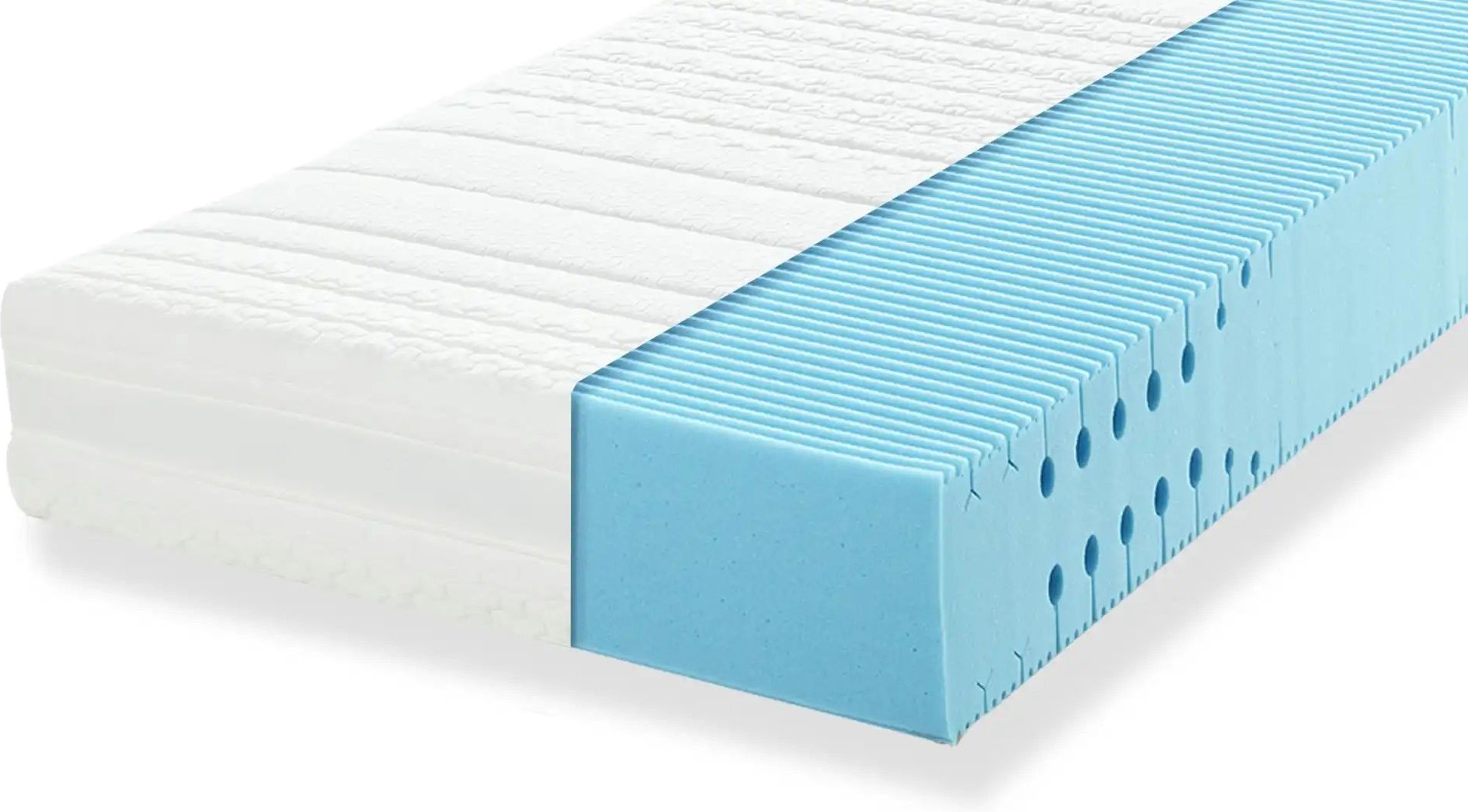 Seitenschläfer-Kaltschaummatratze Side-Sleep ¦ weiß ¦ Maße (cm): B: 100 H: 22 Matratzen & Zubehör > Matratzen-Arten > K...