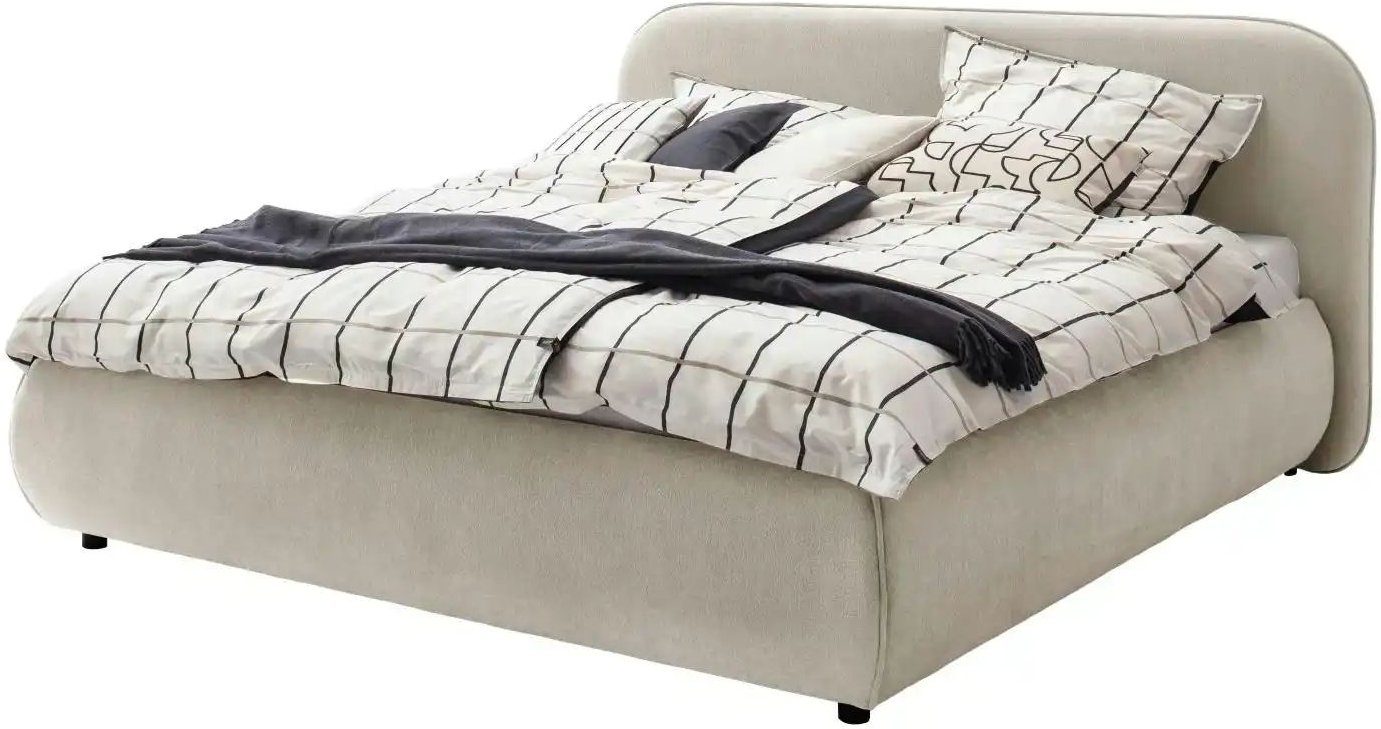 SCHÖNER WOHNEN Kollektion Polsterbett in 180x200 cm Lissabon ¦ beige ¦ Maße (cm): B: 208 H: 105 Betten > Polsterbetten -...